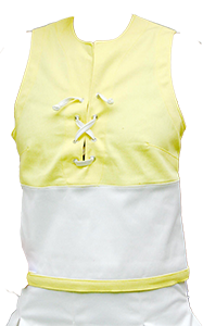 top jaune-beige